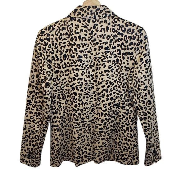 1901 Nordstrom Cheetah Animal Print Blazer - Picture 2 of 6